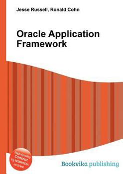 Paperback Oracle Application Framework Book