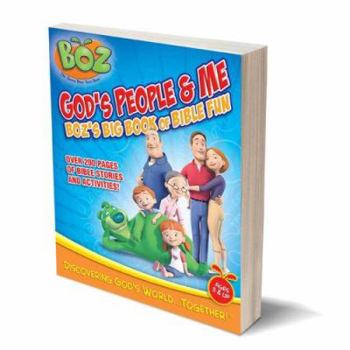 Paperback God's People & Me: Boz's Big Book of Bible Fun [With Stickers] Book