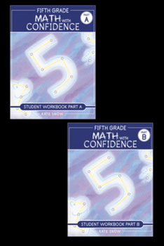 Paperback Fifth Grade Math with Confidence Student Workbook Bundle Book