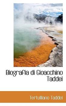 Paperback Biografia Di Gioacchino Taddei Book