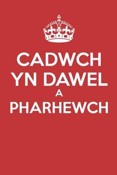 Cadwch Yn Dawel A Pharhewch: - Cyfnodolyn Tudalen Gwag - Heb Llinellau - (Dyddiadur, Llyfr Nodiadau)
