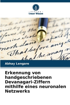 Paperback Erkennung von handgeschriebenen Devanagari-Ziffern mithilfe eines neuronalen Netzwerks [German] Book