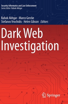 Hardcover Dark Web Investigation Book