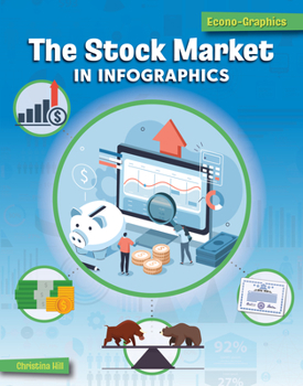 Library Binding The Stock Market in Infographics Book