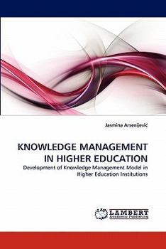 Paperback Knowledge Management in Higher Education Book