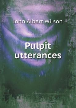 Paperback Pulpit Utterances Book