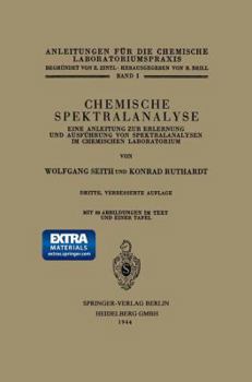 Paperback Chemische Spektralanalyse: Eine Anleitung Zur Erlernung Und Ausführung Von Spektralanalysen Im Chemischen Laboratorium [German] Book