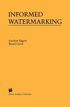 Paperback Informed Watermarking Book
