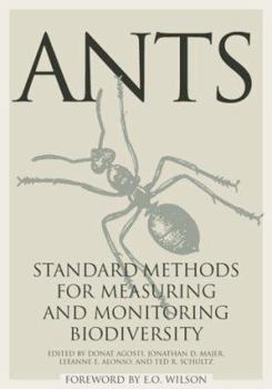 Paperback Ants: Standard Methods for Measuring and Monitoring Biodiversity Book