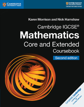 Paperback Cambridge Igcse(r) Mathematics Core and Extended Coursebook Book