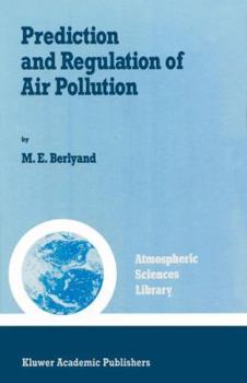 Paperback Prediction and Regulation of Air Pollution Book
