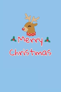 Merry Christmas journal Notebook: Lined journal for Women and men and girls 120 pages 6 x 9 letter size