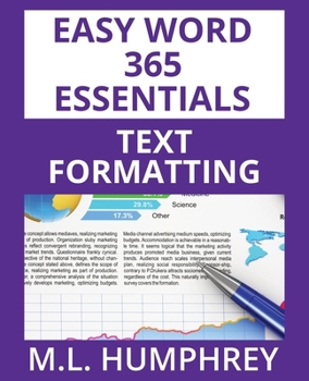 Paperback Word 365 Text Formatting Book