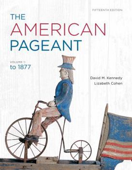 Paperback The American Pageant, Volume 1 Book
