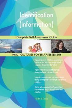 Paperback Identification (information) Complete Self-Assessment Guide Book