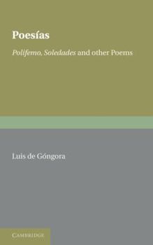 Paperback Poesías: Polifemo, Soledades and Other Poems Book