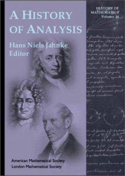 Hardcover A History of Analysis (History of Mathematics, V. 24) Book