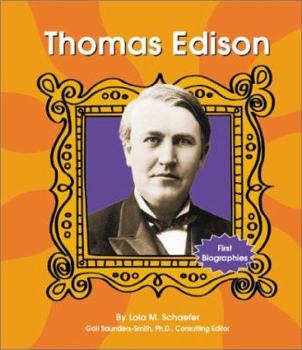 Thomas Edison - Book  of the First Biographies