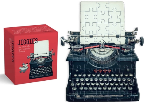 Misc. Typewriter Jiggie Puzzle 86 Piece: Die-Cut 86-Piece Jigsaw Book