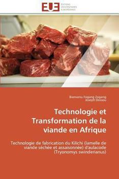 Paperback Technologie Et Transformation de la Viande En Afrique [French] Book