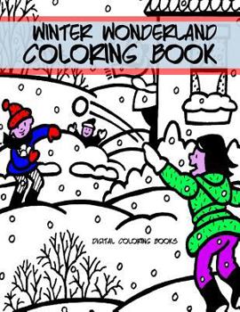 Paperback Winter Wonderland Coloring Book