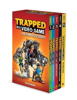Paperback Trapped in a Video Game: The Complete Series Book