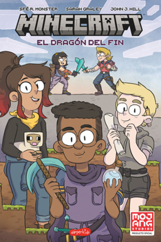 Paperback El Dragón del Fin. Minecraft (Minecraft. Comic - Spanish Edition) [Spanish] Book