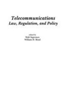 Paperback Telecommunications: Law, Regulation, and Policy Book