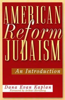 Hardcover American Reform Judaism: An Introduction Book