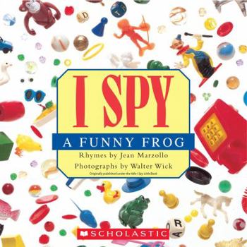 Paperback I Spy a Funny Frog Book