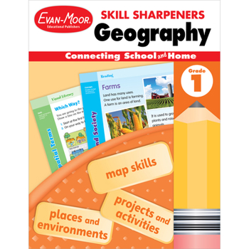 Paperback Skill Sharpeners: Geography, Grade 1 Book