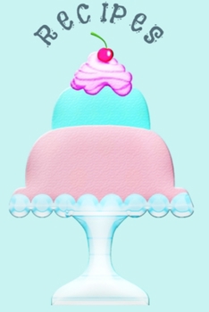 Paperback Recipes Journal Book