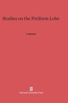 Hardcover Studies on the Piriform Lobe Book