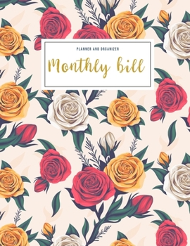 Monthly Bill Planner and Organizer: household expense notebook | 3 Year Calendar 2020-2022 Weekly Expense Tracker Bill Organizer Notebook For Business ... gift for mom (Financial Planner Budget Book)