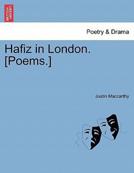 Paperback Hafiz in London. [Poems.] Book