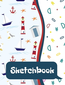 Sketchbook for Kids - Large Blank Sketch Notepad for Practice Drawing, Paint, Write, Doodle, Notes - Cute Cover for Kids 8.5 x 11 - 100 pages Book 23
