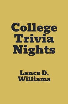 Paperback College Trivia Nights Book