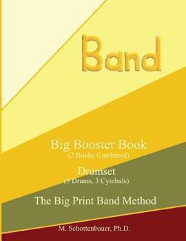 Paperback Big Booster Book: Drumset (5 Drums, 3 Cymbals) Book