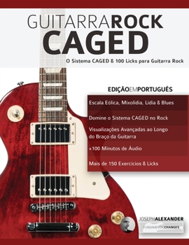Paperback Guitarra Rock CAGED [Portuguese] Book