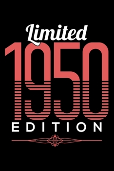 LIMITED 1950 EDITION: Dot Grid Journal, Diary, Notebook, 6x9 inches with 120 Pages.