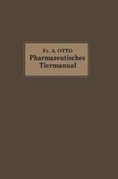 Paperback Pharmazeutisches Tier-Manual [German] Book