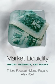 Hardcover Market Liquidity: Theory, Evidence, and Policy Book