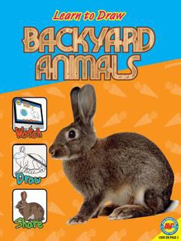 Library Binding Backyard Animals Book