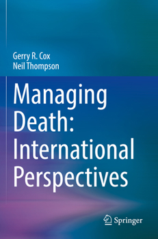 Paperback Managing Death: International Perspectives Book