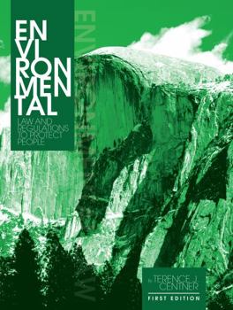 Paperback Environmental Law and Regulations to Protect People Book