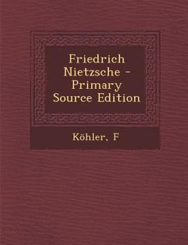 Paperback Friedrich Nietzsche [German] Book