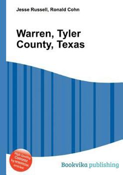 Paperback Warren, Tyler County, Texas Book