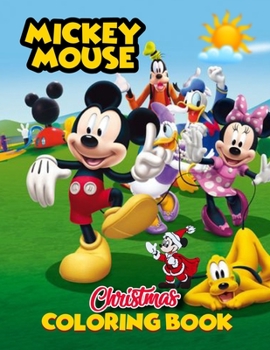 Paperback mickey mouse christmas book: mickey mouse christmas book. 20 Pageg - 8.5" x 11" Book