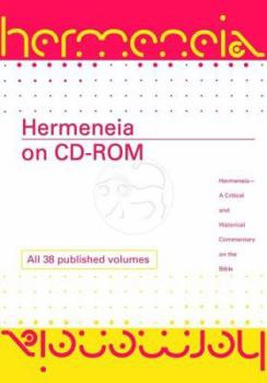 CD-ROM Hermeneia on CD-ROM: A Historical and Critical Commentary Book