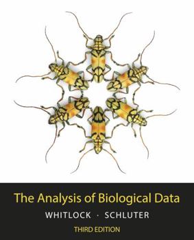 Hardcover The Analysis of Biological Data Book